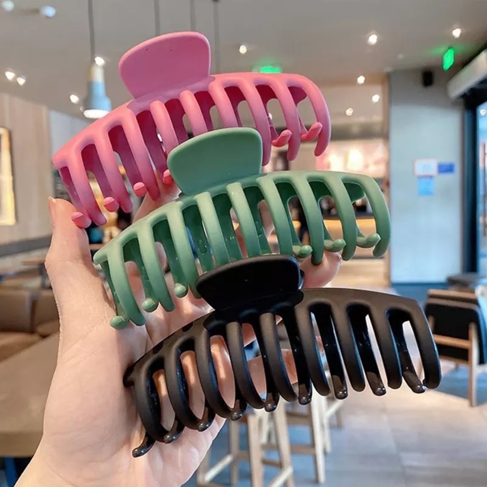 Hair Clips Big Hair Claw Clips Nonslip Large Claw Clip
 (3 Packs)